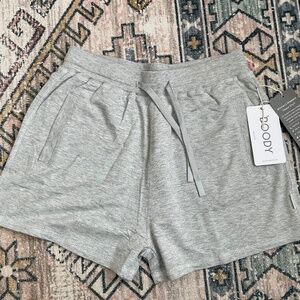 NWT Boody Women's Weekend Sweat Shorts Gray Size S